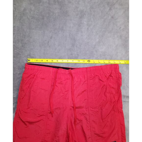 Vtg Speedo Sz XL Swim Trunks Men Red Nylon Lifeguard Shorts 90s Ca17-15 - Picture 3 of 7